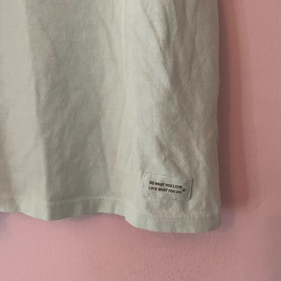 Life Is Good Blue Outdoors Short Sleeve T-Shirt Cotton Gorpcore Women's size XS - Picture 5 of 10